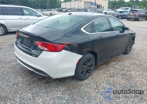 2015 Chrysler 200 Limited z USA, uszkodzony, nr VIN 1C3CCCAB7FN744121